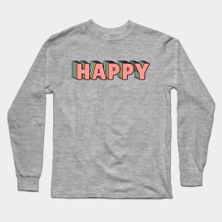 HAPPY PASTEL Long Sleeve T-Shirt